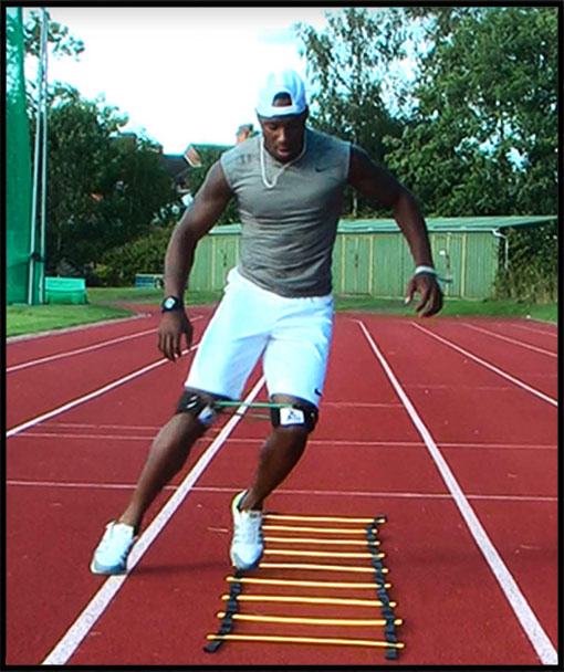 The Speed & Agility Ladder Increases Foot Speed, Balance & Coordination